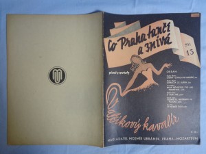 náhled knihy - Písně z operety Valčíkový kavalír Valčíkový kavalí