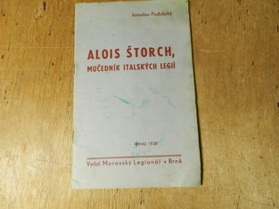 náhled knihy - Alois Štorch, mučedník italských legií