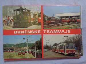 náhled knihy - Brněnské tramvaje - 24 fotografií