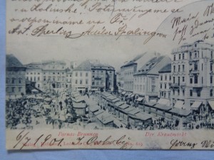 náhled knihy - Brünn: Parnas-Brunnen, Der Krautmarkt, Rathausthurm