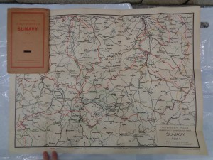 náhled knihy - Orientační mapa značených turistických cest Šumavy část II.