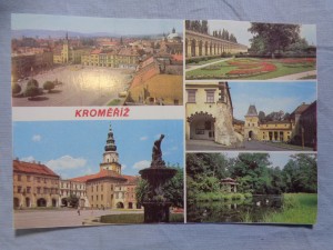náhled knihy - Kroměříž - Celkový pohled na střed města