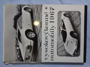 náhled knihy - Vysokovýkonné automobily 1967 (12 kusů fotografií)