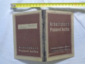 náhled knihy - Arbeitsbuch - Pracovní knížka Protektorát Čechy a Morava