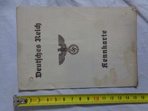 náhled knihy - Deutsches Reich Kennkarte