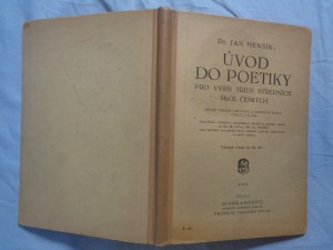 náhled knihy - Úvod do poetiky pro vyšší třídy středních škol českých