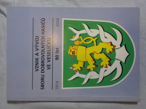 náhled knihy - Vznik a vývoj sboru dobrovolných hasičů ve Veselíčku - 90 let