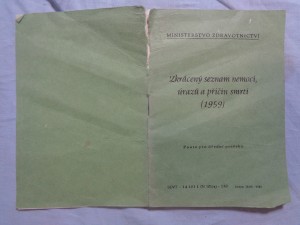 náhled knihy - Zkrácený seznam nemocí, úrazů a příčin smrti (1959)