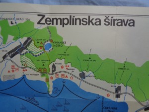 náhled knihy - Okoli Zemplínskej šíravy - mapa