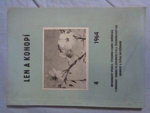 náhled knihy - Len a konopí 4 1964