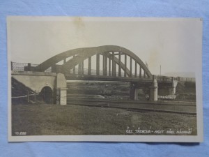 náhled knihy - Čes. Třebová - Most přes nádraží - fotopohlednice