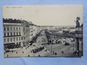 náhled knihy - Brno. Nádražní náměstí. Brünn, Bahnring