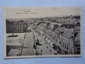 náhled knihy - Lučenec - Námestie republiky a Vajanského ul.