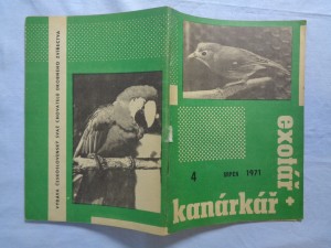 náhled knihy - Exotář – kanárkář srpen 1971 č. 4