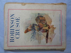 náhled knihy - Podivuhodné příhody robinsonovy na pustém ostrově