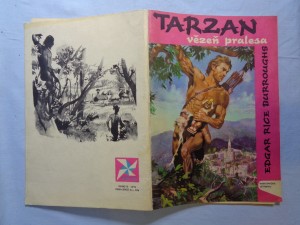 náhled knihy - Tarzan, vězeň pralesa
