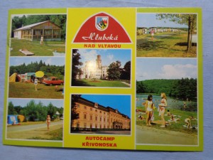 náhled knihy - Hluboká nad Vltavou -Autocamp Křivonoska