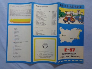 náhled knihy - Bulharsko E87 - Durankulak-Malko Tarnovo