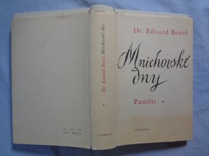 náhled knihy - Mnichovské dny: paměti
