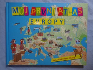 náhled knihy - Můj první atlas Evropy, aneb, Putování Vítka a Štěpánky