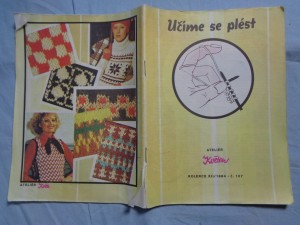 náhled knihy - Učíme se plést 