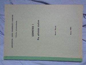 náhled knihy - Geometrie I pro učitelské studium