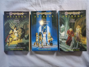 náhled knihy - Dragonlance - Příběhy: Magie Krynnu, Láska a válka, Šotci, tupí trpaslíci a gnómové