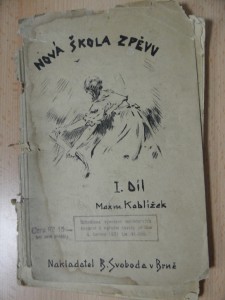 náhled knihy - Nová škola zpěvu pro školy střední, občanské i pro vyšší stupně škol obecných - I. díl