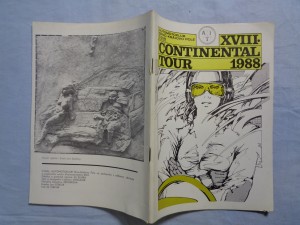 náhled knihy - XVIII. Continental tour: mezinárodní motoristická akce pro ženy řidičky 16.-19. červen 1988