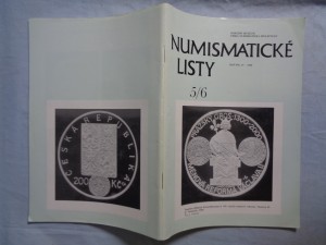 náhled knihy - Numismatické listy ročník 2000 číslo 5/6