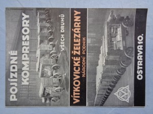 náhled knihy - Vítkovické železárny - pojízdné kompresory
