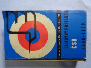 náhled knihy - Cestovný poriadok ČSD 1968-1969