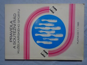 náhled knihy - Pravidla a soutěžní řád kuželkářského sportu: platné od 1. září 1975