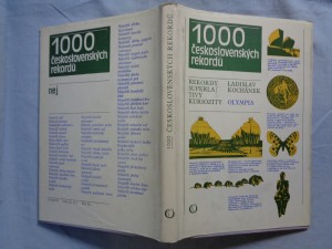 náhled knihy - 1000 československých rekordů : Rekordy, superlativy, kuriozity