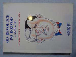 náhled knihy - Od revoluce po rozvod a něco navíc v karikaturách Lubomíra Vaňka