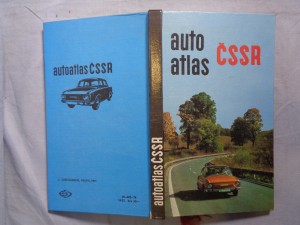 náhled knihy - Auto-atlas ČSSR 1:400 000