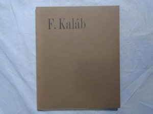 náhled knihy - F. Kaláb: Monografická studie