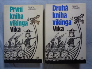náhled knihy - První a Druhá kniha vikinga Vika