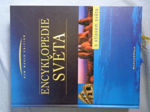 náhled knihy - Encyklopedie světa s atlasem světa