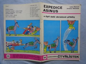 náhled knihy - Čtyřlístek: Expedice Asinus č. 68