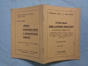 náhled knihy - Čtení map: smluvené značky v topografických mapách 1:20000 až 1:750000 s podrobnými údaji o jejich použití v jednotlivých mapách