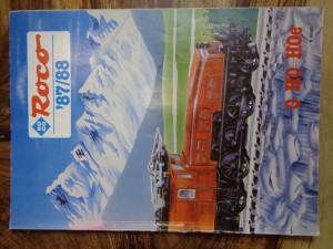 náhled knihy - Roco '87/88 katalog modelů vláčky