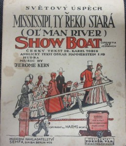 náhled knihy - Show Boat. Mississipi, ty řeko stará Mississipi, ty řeko stará (Ol' man river)