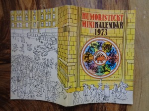 náhled knihy - Humoristický minikalendář Dokobrazu 1973
