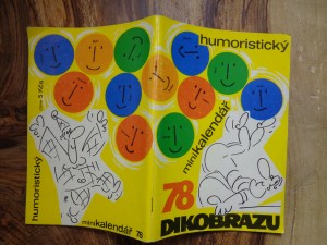 náhled knihy - Humoristický minikalendář Dokobrazu 1978