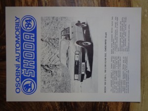 náhled knihy - Osobní automobily Škoda '84: Škoda 105 S/105 L, 120 L/120 LS/120 GLS, GARDE-RAPID (kupé)