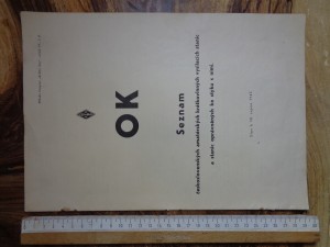 náhled knihy - OK: Seznam československých amatérských krátkovlnných vysílacích stanic a stanic oprávněných ke styku s nimi