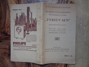 náhled knihy - Tyršův sen : Slavnostní hra sletová na oslavu 100. narozenin Miroslava Tyrše