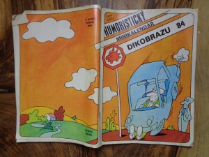 náhled knihy - Humoristický kalendář dikobrazu 1984