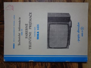 náhled knihy - Technické informácie číslo 51: Farebné televízne prijímače typovej rady TESLA 4416